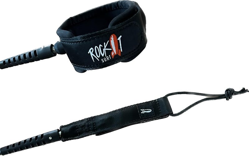 Rock.it Surf Premium Surfboard Leash, 6ft & 8ft Surf Board Leashes, 7mm Legrope Strap for Shortboard, Longboard or SUP Made with Recycled Materials, Extra Strength Velcro & Stainless Swivels - Image 3